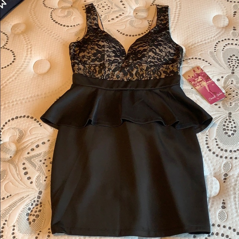 Black mini dress brand new